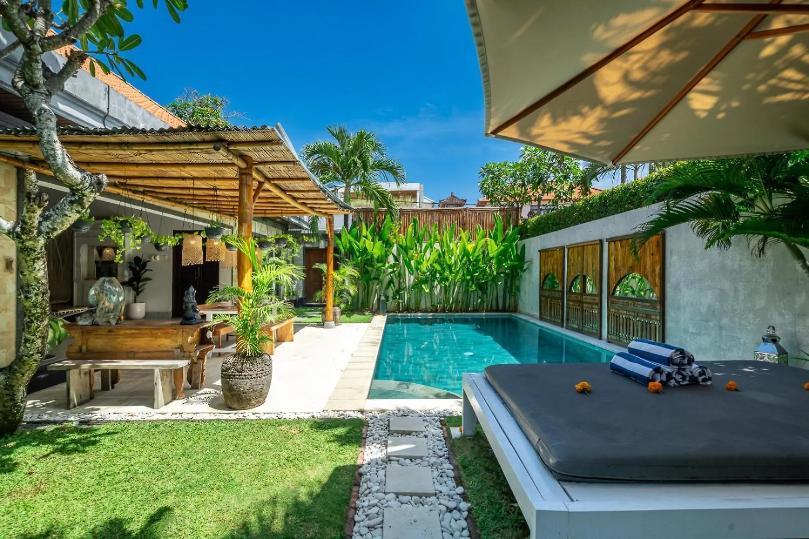 Villa Sarong 2 Chic 2Br Boho Villa Prime Central Location Seminyak Indonésie